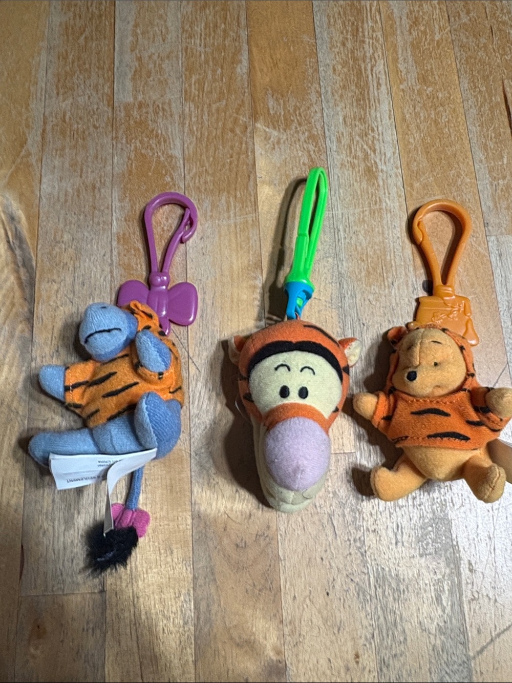 McDonald’s Winnie the Pooh backpack clips